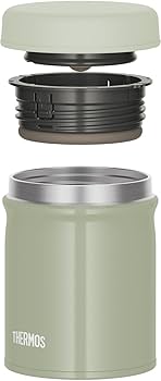 サーモス 真空断熱スープジャー JEB 500ml カーキ 全パーツ食洗機OK 61pL5z+gXtL._UF350,350_QL80_.jpg
